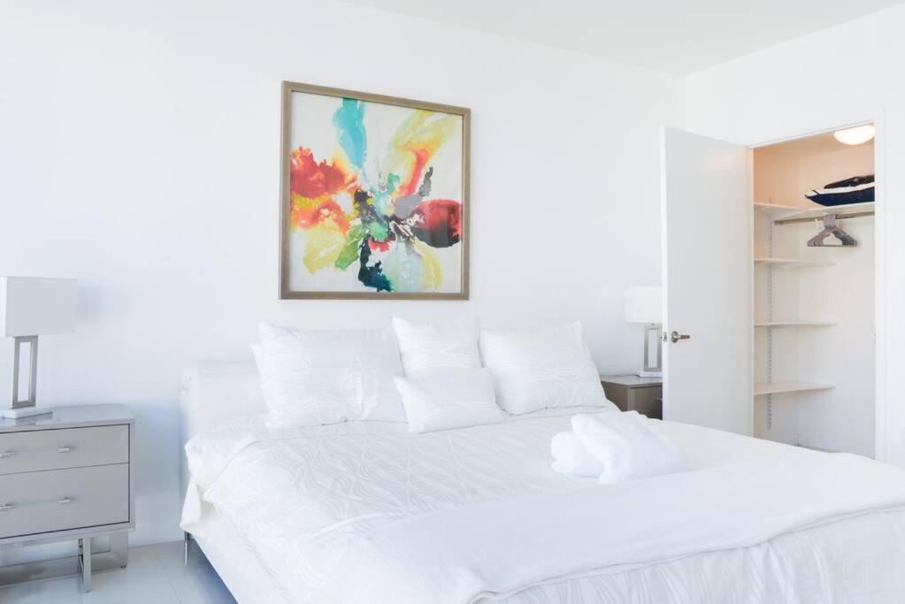 מיאמי Wonderful 2 Bedroom Apt With Ocean Views At Icon Brickell מראה חיצוני תמונה