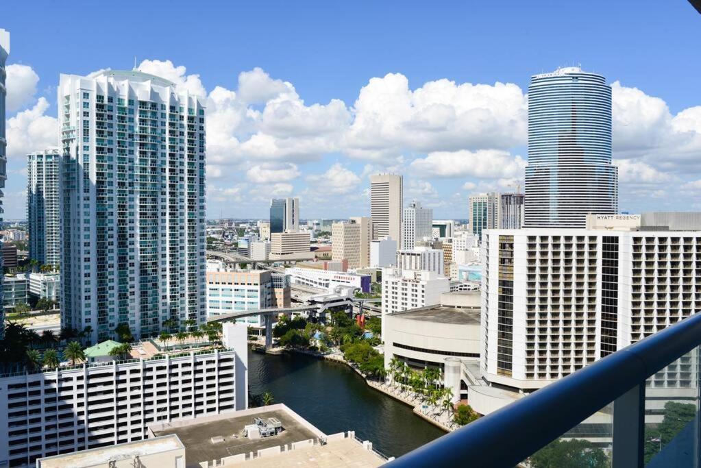 מיאמי Wonderful 2 Bedroom Apt With Ocean Views At Icon Brickell מראה חיצוני תמונה