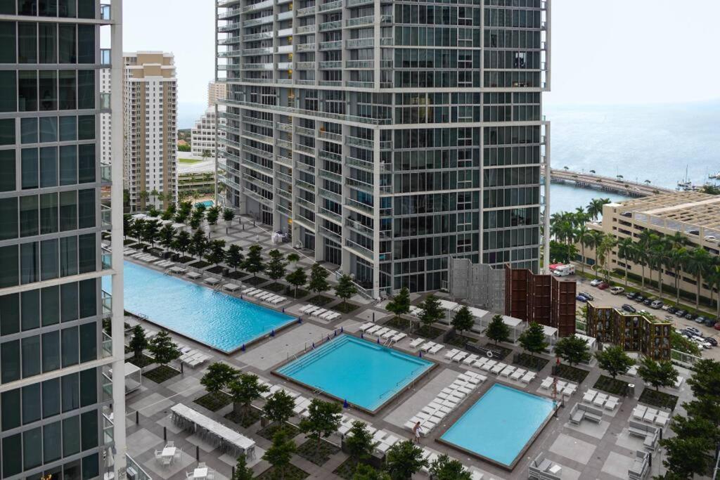 מיאמי Wonderful 2 Bedroom Apt With Ocean Views At Icon Brickell מראה חיצוני תמונה